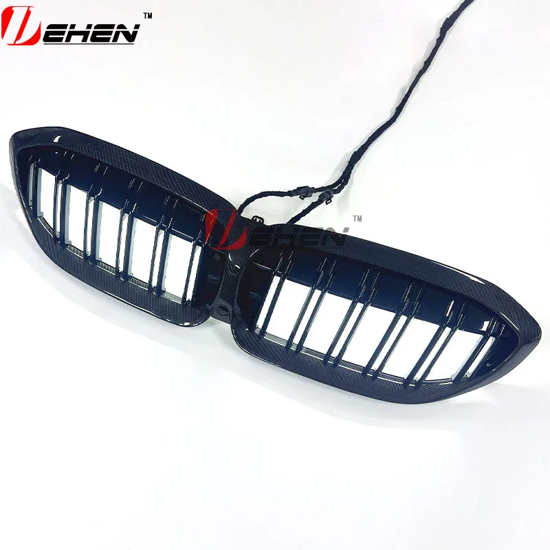 

Подходит для новой 3-й серии G20 2019-2025 годов, замена средней сетки со светящейся сеткой из настоящего углеродного волокна