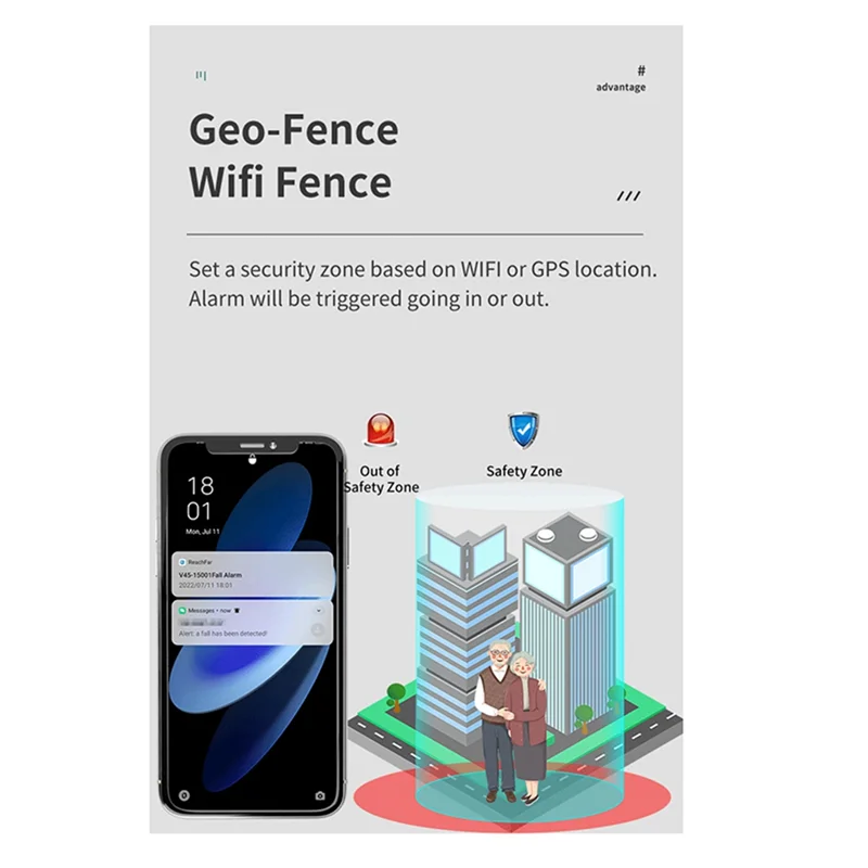 

GPS + Beidou Tracker RF-V51 WIFI Compatible With 4G LTE/3G WCDMA/2G GSM SOS Alarm Two-Way Voice Tracking Waterproof