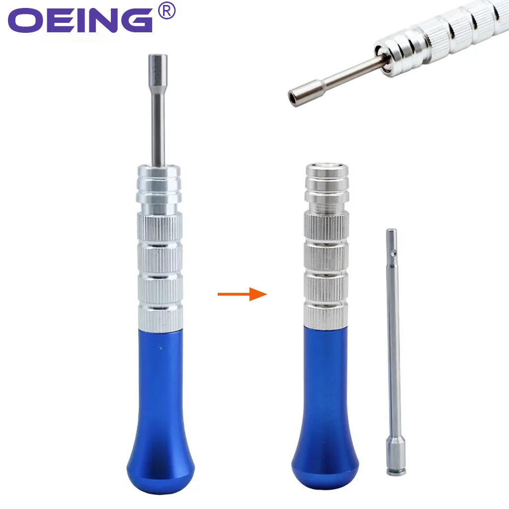 1Pc Dental Orthodontic Implant Screwdriver Micro Ortho Screw Driver Handle Titanium Metal Wrench Self Drilling Tool Dentist Tool