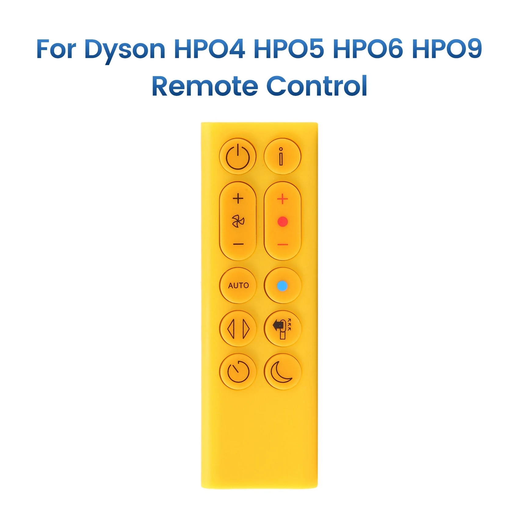 استبدال جهاز التحكم عن بعد ل دايسون HP04 HP05 HP06 HP09 لتنقية الهواء مروحة التدفئة والتبريد مروحة (الذهبي الأصفر)