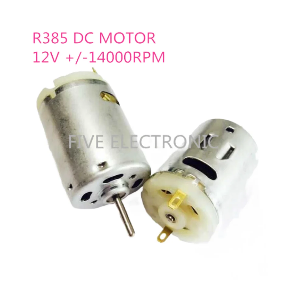 R385 Carbon-Brush  12V DC MOTOR,For Hair Dryer/Small Vacuum Cleaner/Air Boat Model