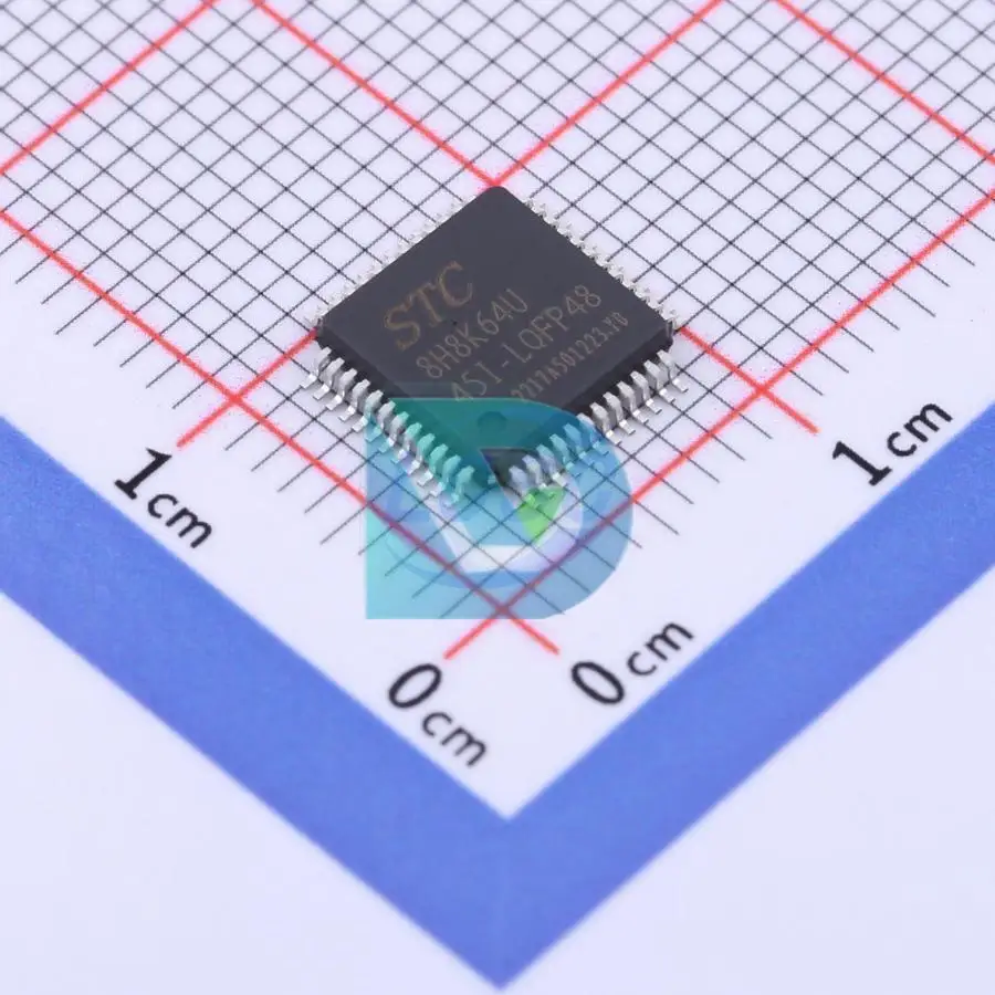 STC8H8K64U-45I-LQFP48 64KB 51 Série FLspatule LQFP-48(7x7) Microthorac( MCU/MPU/SOC) puces Nouveau original