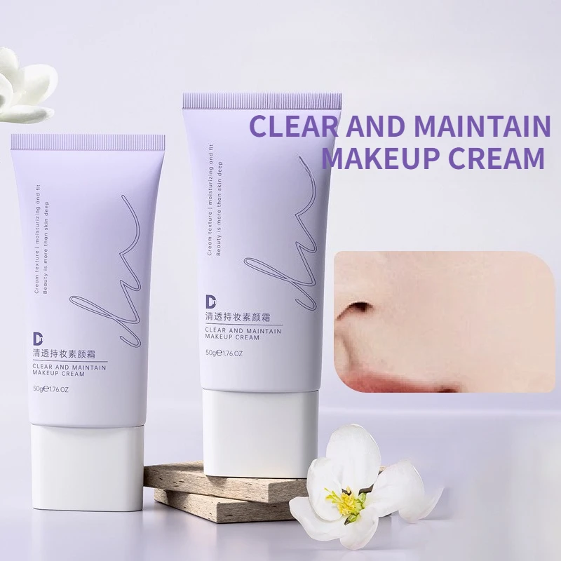 

Ежедневный увлажняющий крем для лица Осветляющий тонирующий крем Устойчивый к поту и не подделка Легкое покрытие для естественного вида, 24-часовая увлажняющая основа