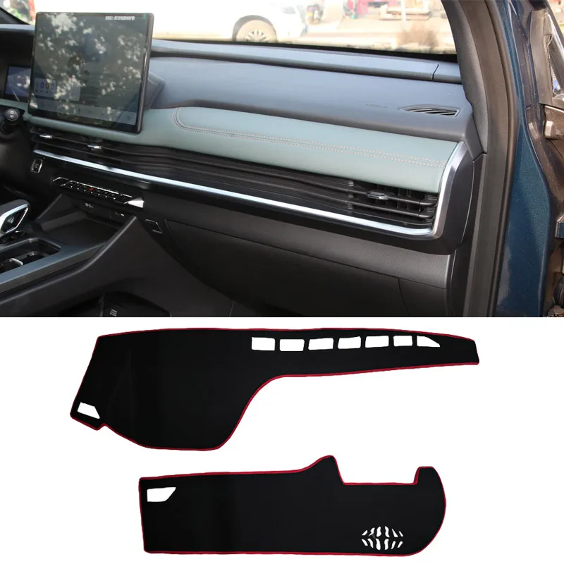 Auto Dashboard Cover Voor Geely Nieuwe Okavango L Antislip Anti-Vuile Center Consle Mat Bescherming Interieur Decoratie stylings 2024