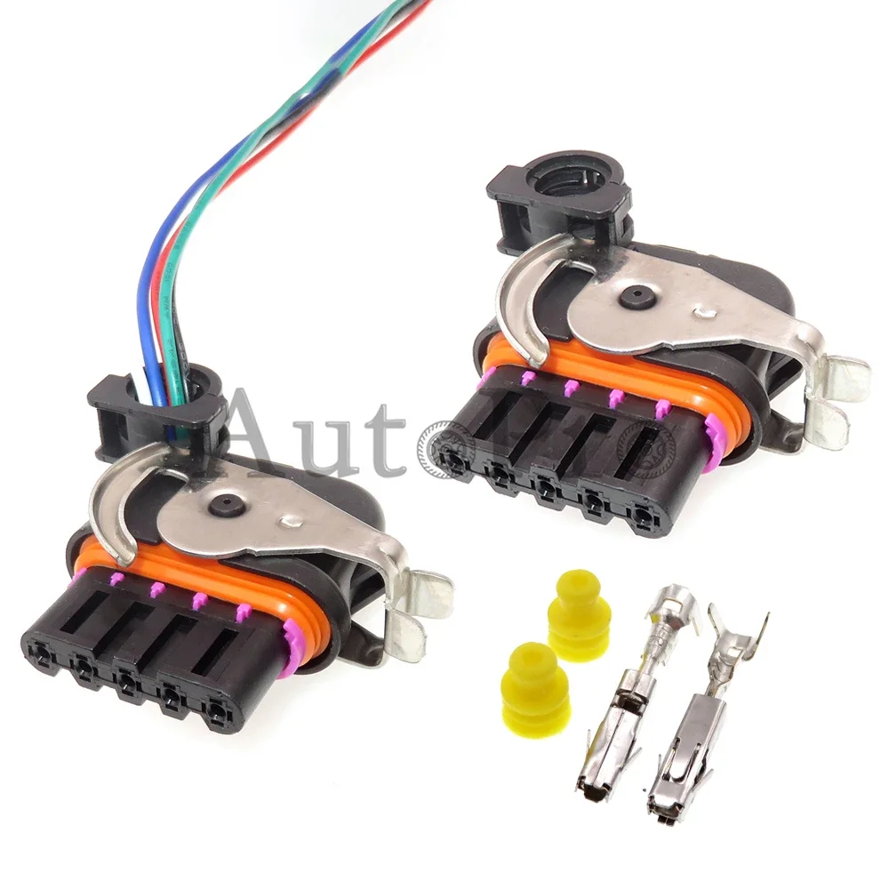 1 Set 5 Hole 18242000000 AC Assembly Auto Generator Waterproof Socket For Geely The Great Wall Car Wiper Plug Motor Connector