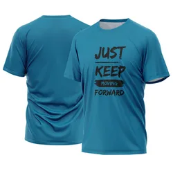 Men Sports Serseys 3D High-Definition Printed T-Shirts Free Design Advertisement Short Sleeves Casual Outdoor Shirts Number Team