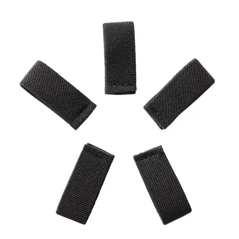 39BD 5pcs Waist Belt Nylon Loop Delicate Waist Belt Keeper Loop DIY Waistband Accessories Universal Cowboy Rock