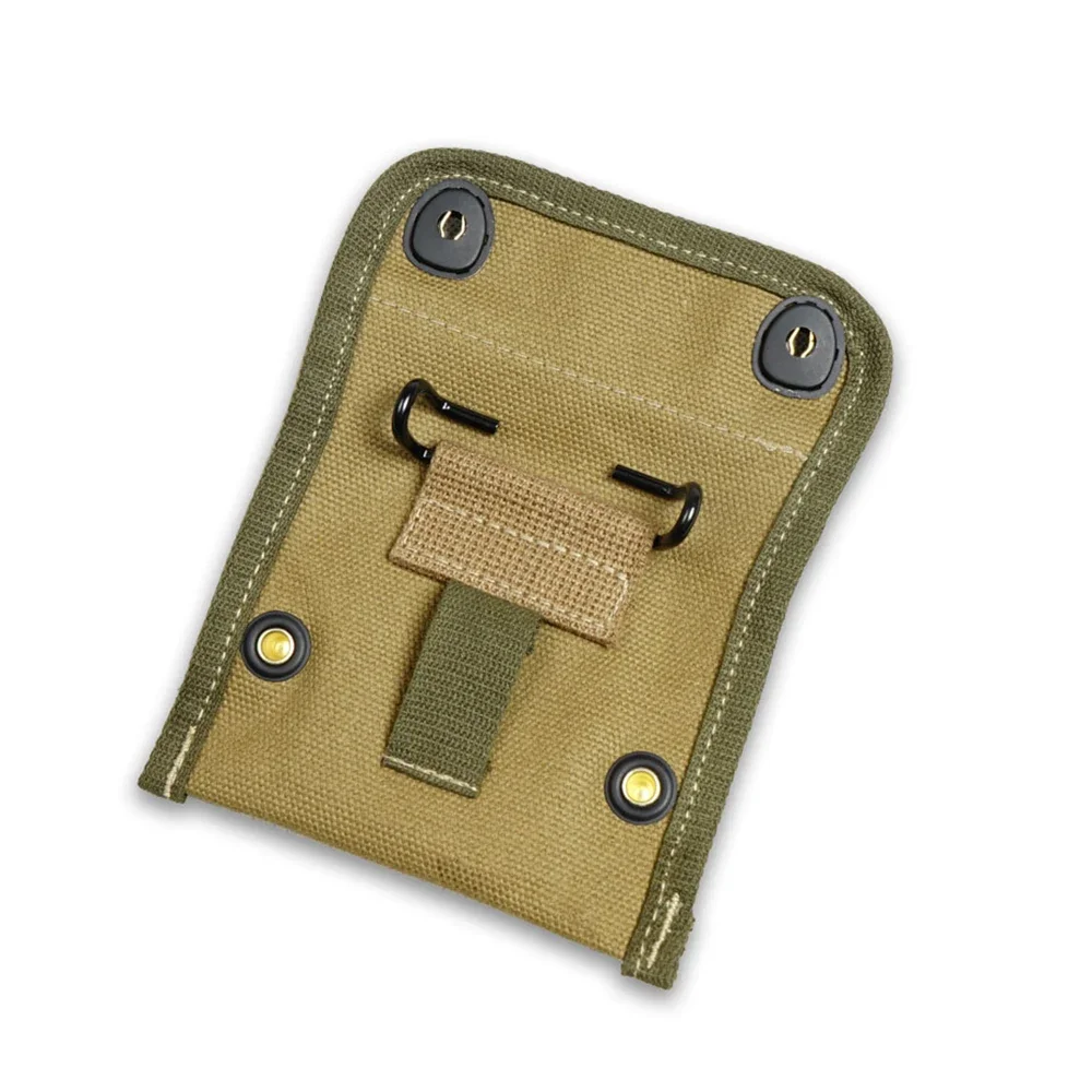WWII US ARMY KOREAN KHAKI FIRST AID POUCH WITH HOOK Compass Bag