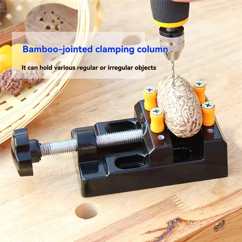 

ABVA-универсальный 57 мм регулируемый мини-стикер с челюстью, сверлильный станок, фиксированные настольные тиски, сделай сам, скульптура, ручной фиксированный инструмент для ремонта