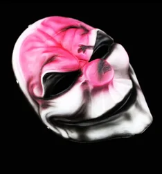 New Payday 2 Resin Cosplay Mask Masquerade Party Theme Game Character Props