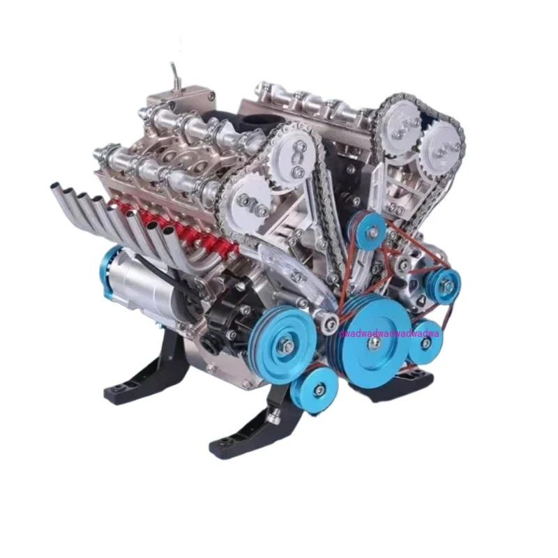 

V8 Mechanical Metal Assembly DIY Car Engine Model Kit 500+Pcs Educational Experiment Toy