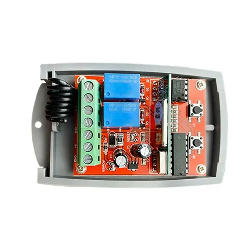 ABZZ-4X Universal Garage Door Remote Control Receiver 433Mhz12v-24V Electric Gate Control Opener 433.92Mhz Rolling Learning