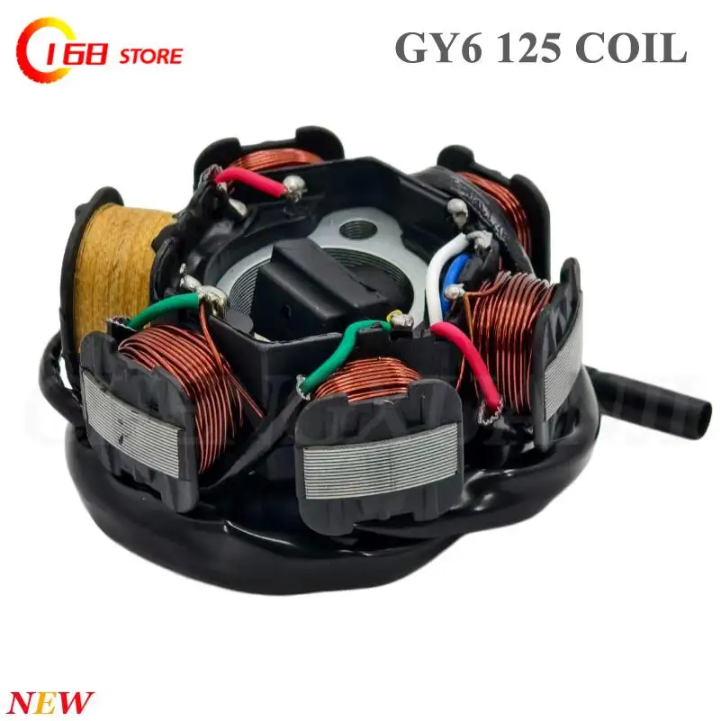 

1pcs 6Pole Coil Pole Magneto Flywheel Stator for 50cc 70cc 90cc 110cc 125cc PIT Quad Dirt Bike ATV Buggy