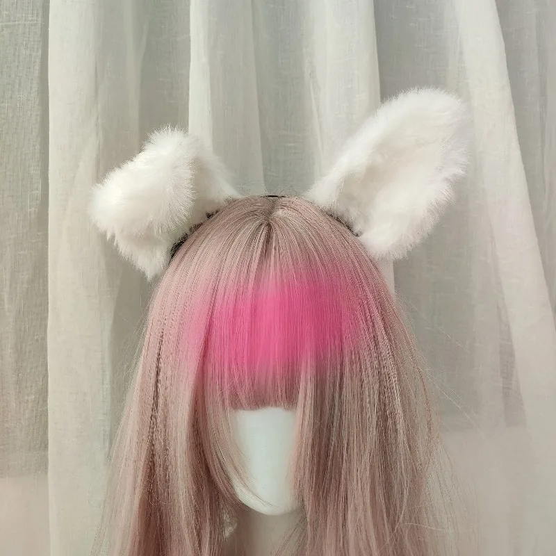 2 個手作りかわいい毛皮のようなポーチ付き犬耳しっぽセットコ - Women'S Ear Accessories のレビューと価格