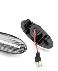  Fit For Nissan Qashqai Dualis Juke Micra March Micra CUBE EVALIA Note X-Trail LEAF Dynamic LED Side Marker Turn Signal Lights