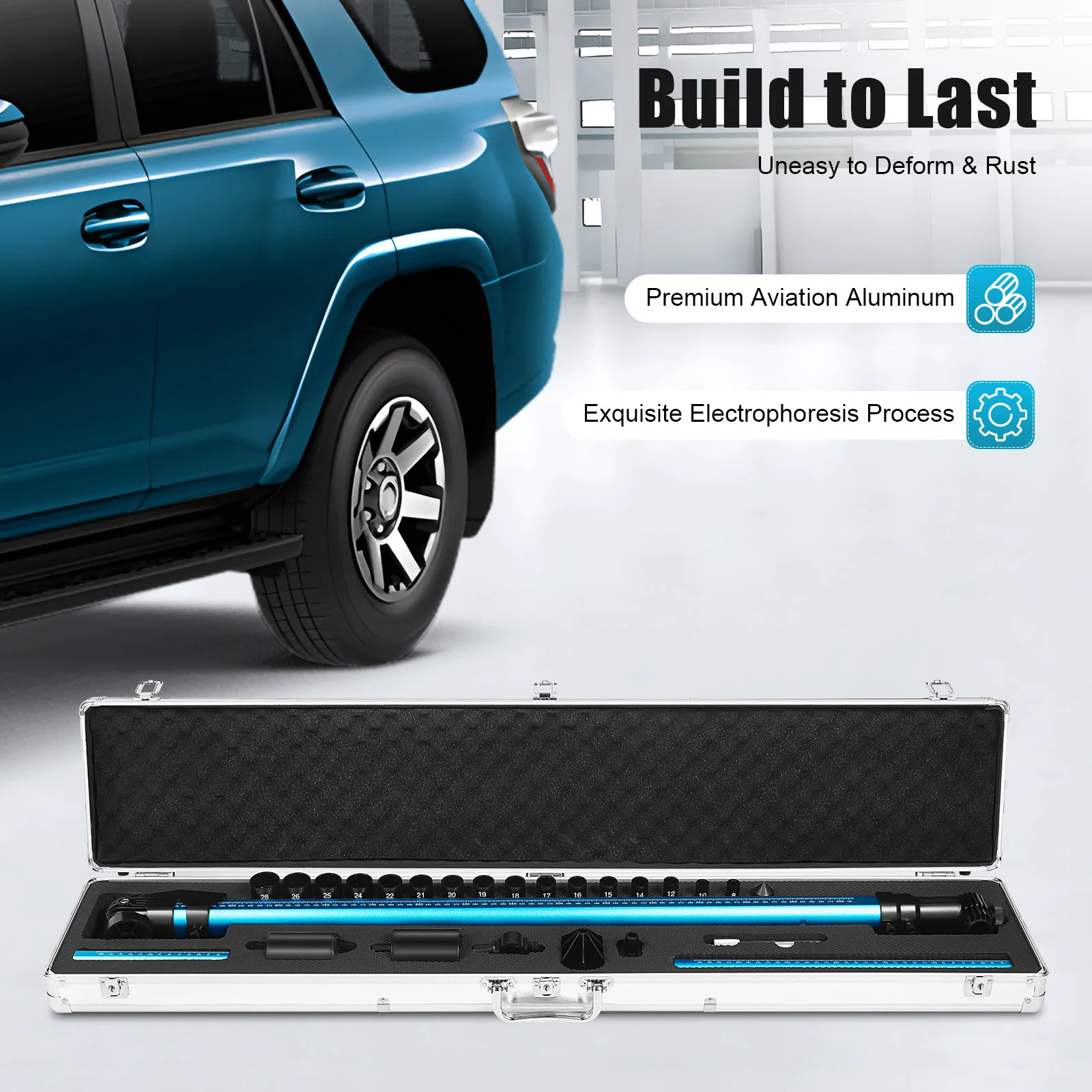 أداة إصلاح جسم السيارة المناسبة، آلة قياس إطار متجر جسم السيارة، نظام قياس ثنائي الأبعاد #2