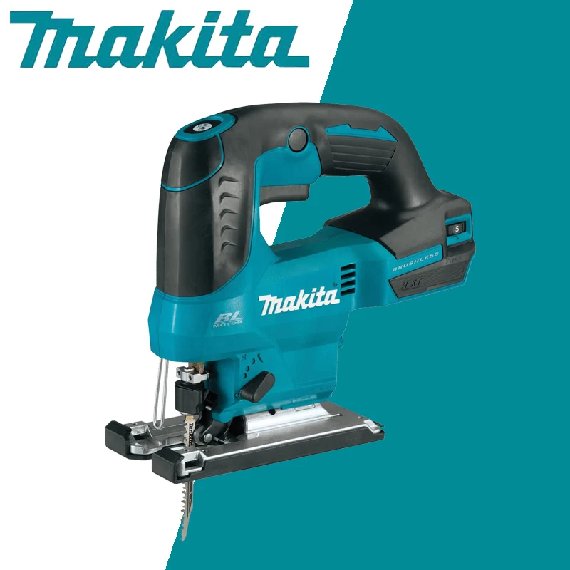 

Makita DJV184 18V LXT Brushless Top Handle Jig Saw Cordless Wood Speed Regulating Reciprocating Cutting Saw 3000SPM Power Tools