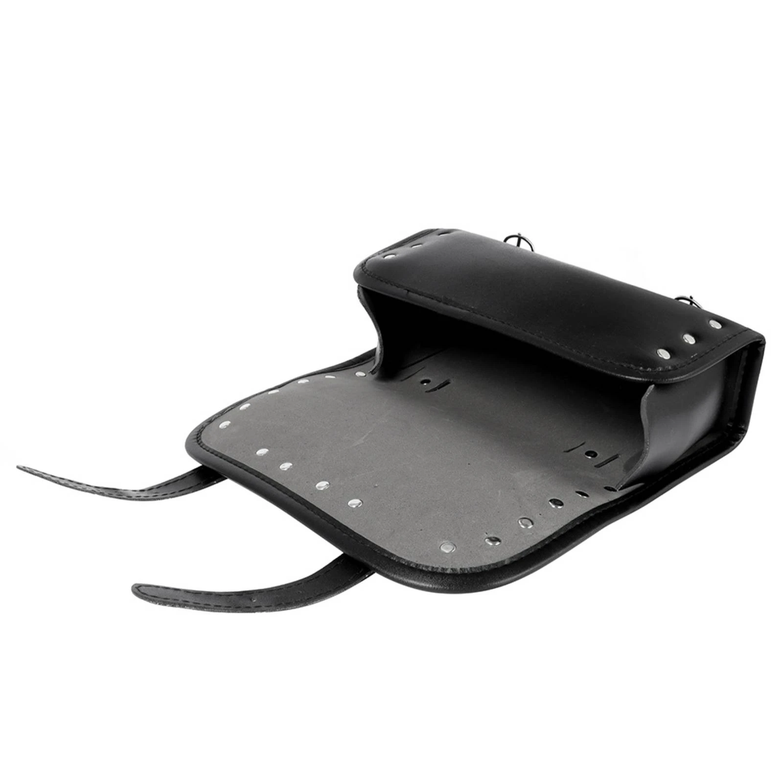 Motorcycle Side Tool Bag Sturdy Motorcycle Bag with Mounting Straps Storage Pouch Easy-Access Long-Lasting for Motorcyclists