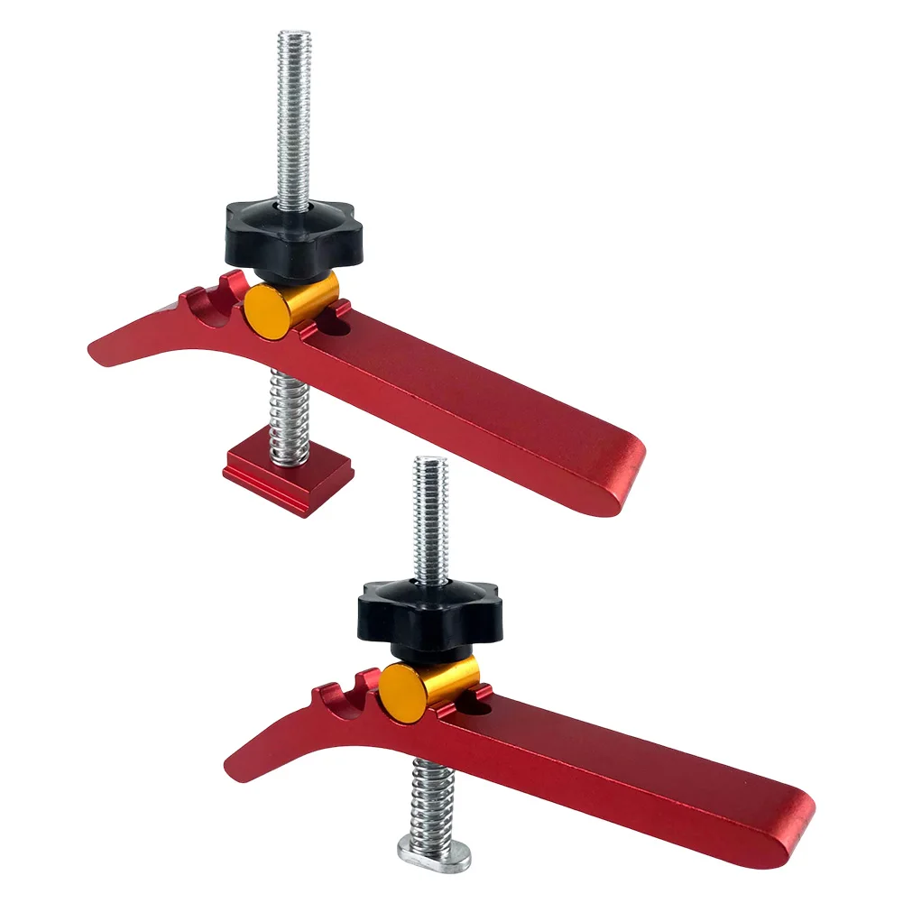 For Enhanced Work Efficiency 120*156mm 4.72*6.14in Aluminum Alloy Press Plate Lightweight And Strong For T-slot Platens
