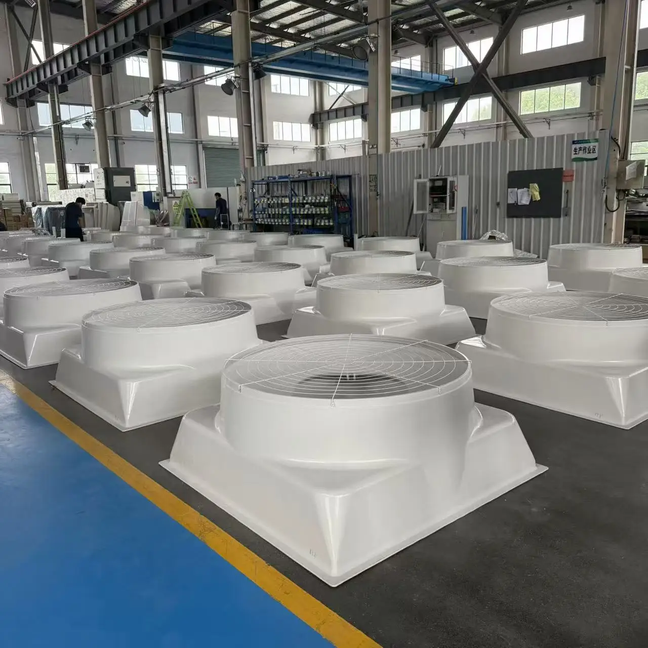 Airflow High Speed Exhaust Fan with PMSM Motor Industrial Fan for Workshops  12000 to 55000 M³/h Exhaust Fan