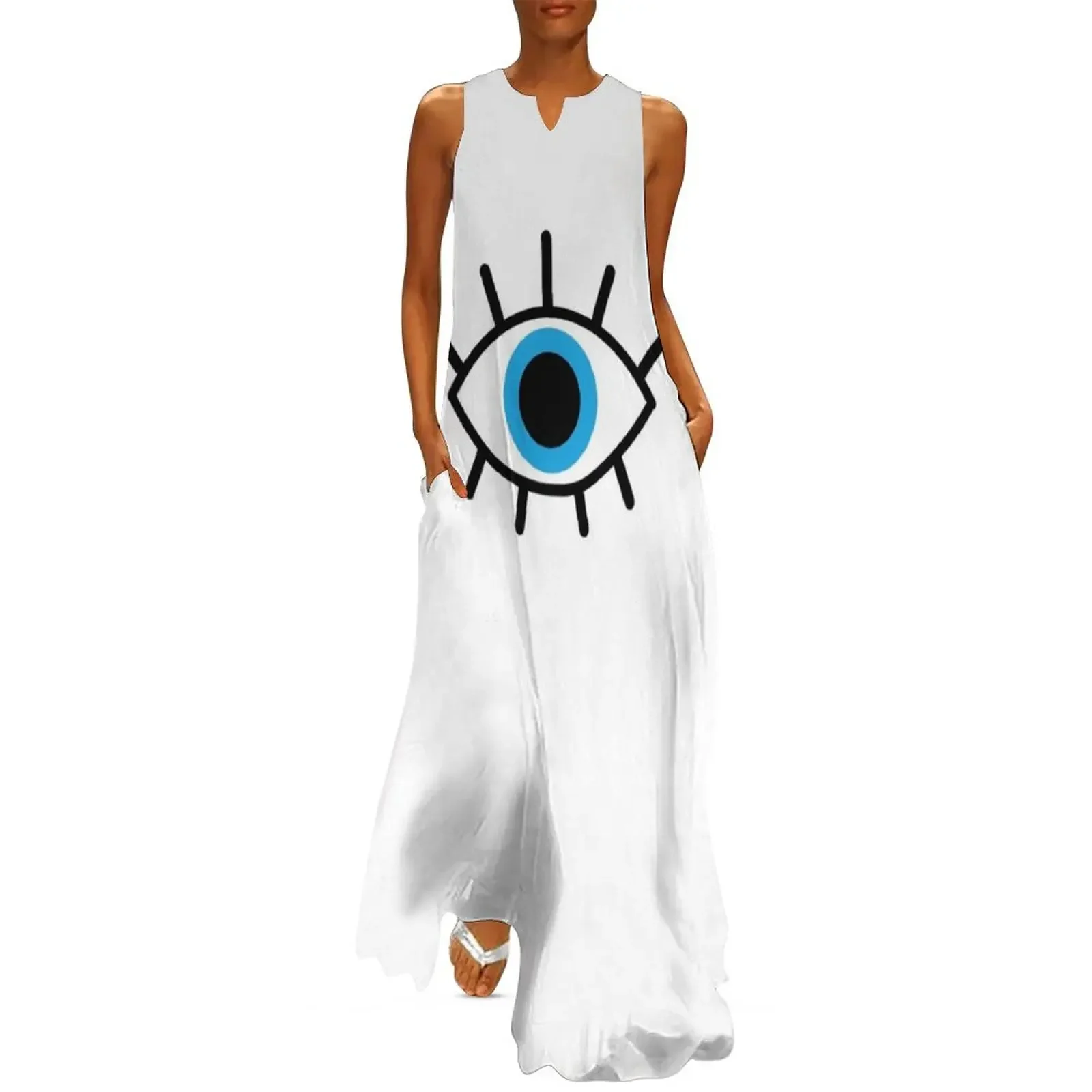 

preppy eye Long Dress Woman clothing Women's dresses Evening dresses dress women summer 2025 Dress