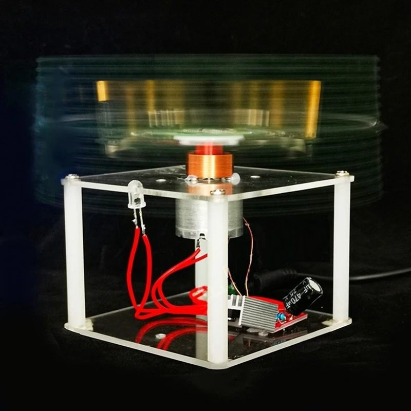 Single Side Cross Rotating LED Display DIY Electronic Kit Rotating Welding Spare Parts