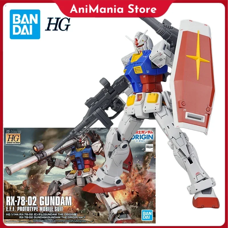 

Bandai RX-78-02 Gundam Origin Action Figure Gundam GTO Assembly Model Kit