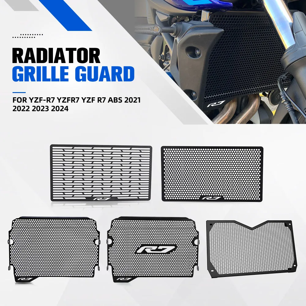 2025 2026 YZF R7 ABS 2021 2022 2023 2024 Accessories Radiator Grill Guard Protector Cover Radiator Guard For Yamaha YZF-R7 YZFR7