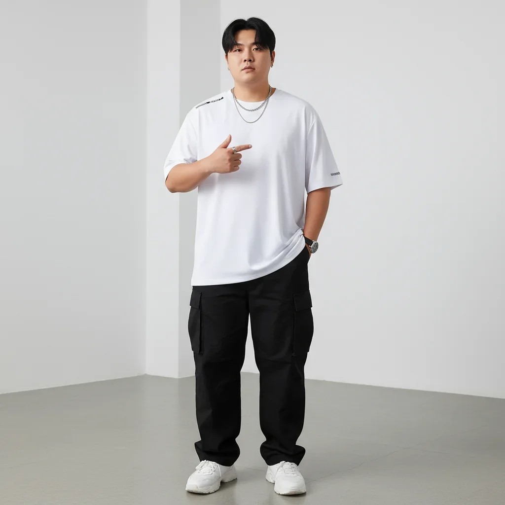 الصيف تي شيرت الرجال 6XL 7XL حجم كبير الحرير الجليد قصيرة الأكمام في الهواء الطلق الترفيه الرياضة تنفس التجفيف السريع تشغيل اللياقة البدنية #4