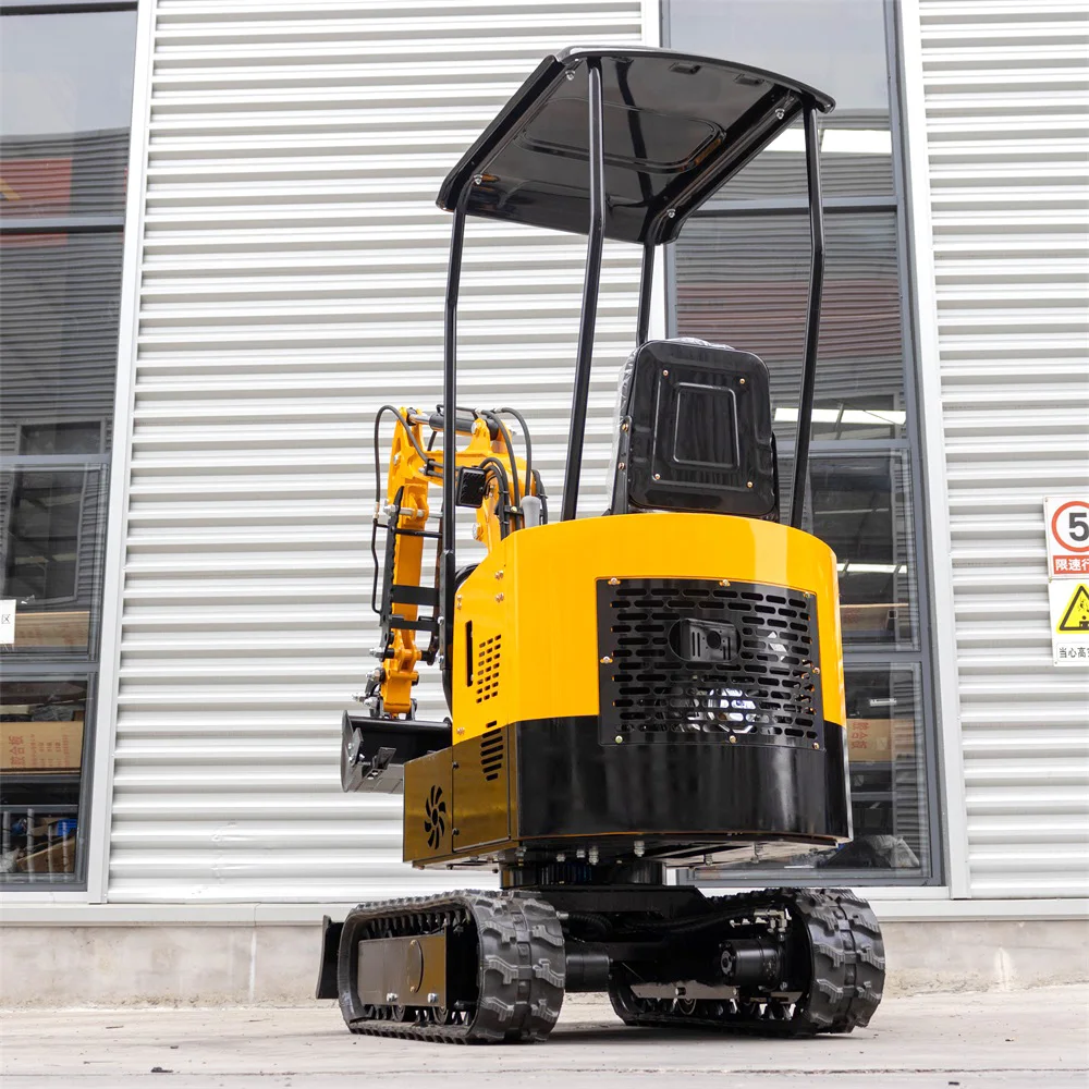 Low Cost Mini Excavator 1 Ton Chinese Crawler Digger Machinery Mini Electric Excavator