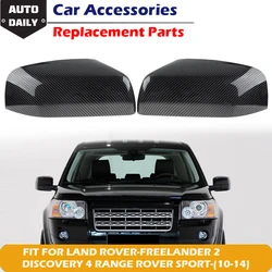For Land Range Rover Discovery 4 Sport Freelander 2 LR2 LR4 2010-2014 Rearview Mirror Cover Side Wing Mirror Cap Car Accessories