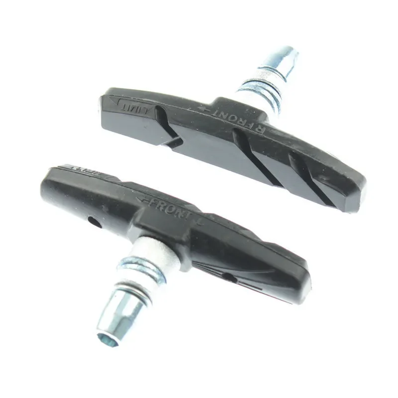 1 Paar Fahrrad leise Bremsbeläge 70mm Mountainbike v Brems halter Bremsbeläge Gummi Universal langlebige Leistungs bremsbeläge – Detail 10