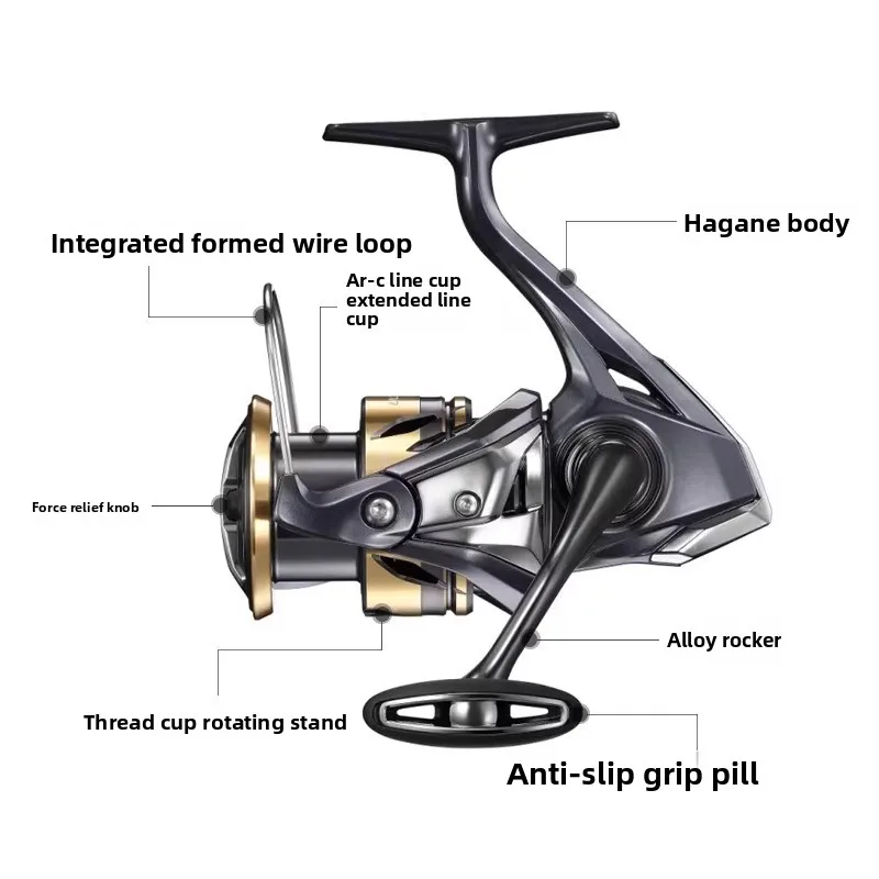 Ruota girevole luya barca da pesca lontano cast barca da pesca su roccia anti-acqua di mare