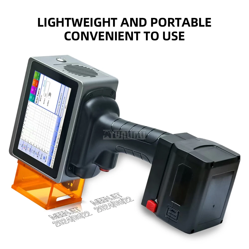 LL-L4PRO Handheld Fiber optic marking machine Metal plastic lithium battery coding machine Digital LOGO engraving machine