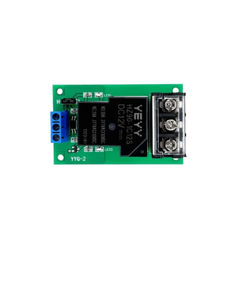 1-channel relay module high-power optocoupler isolation high and low level triggering microcontroller development board 5v12V24V