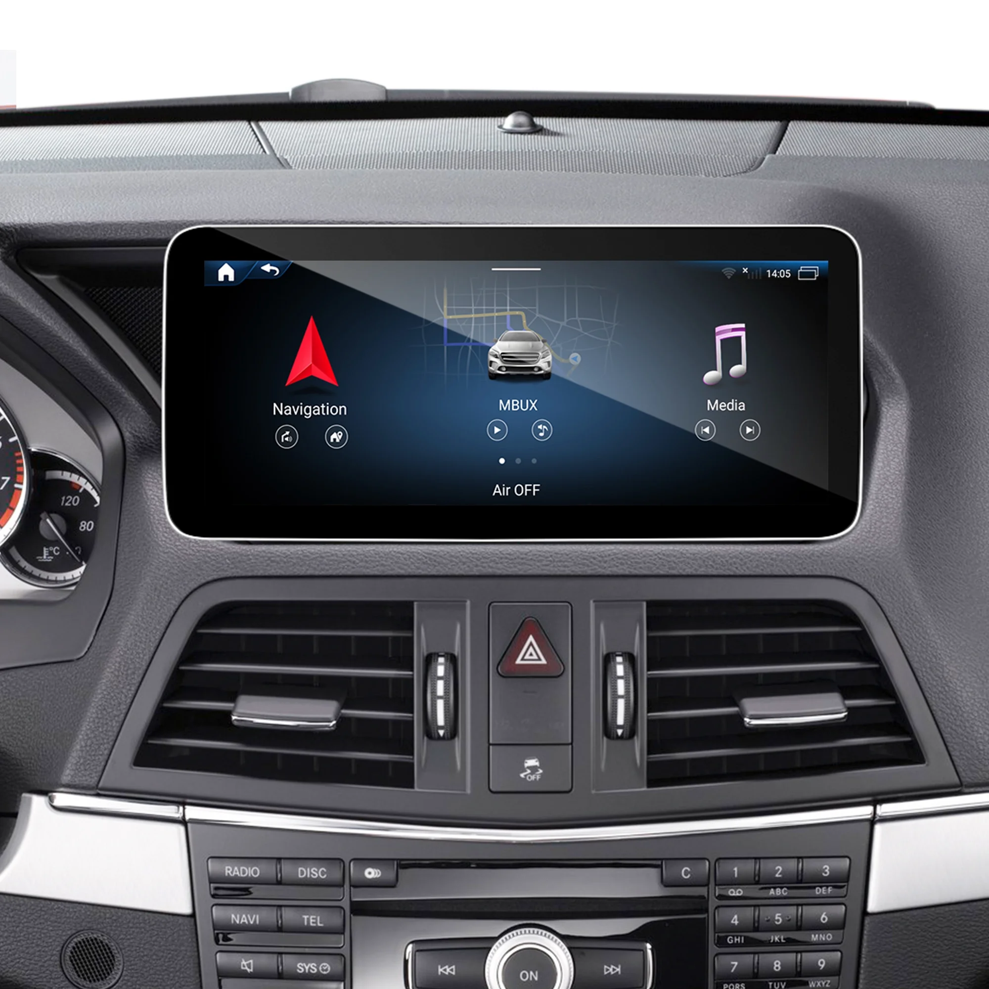 Für Mercedes E-Klasse C207 A207 W207 Radio-Upgrade 12,3' Android-Bildschirm Kabelloses Android Auto Apple CarPlay 4G Wi-Fi Navigation – Detail 13