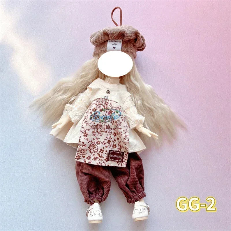 30cm Fat Doll\'s Clothes 1/6 BJD Doll Dress Winter Set Girl DIY Dressing Toy Accessories Gift