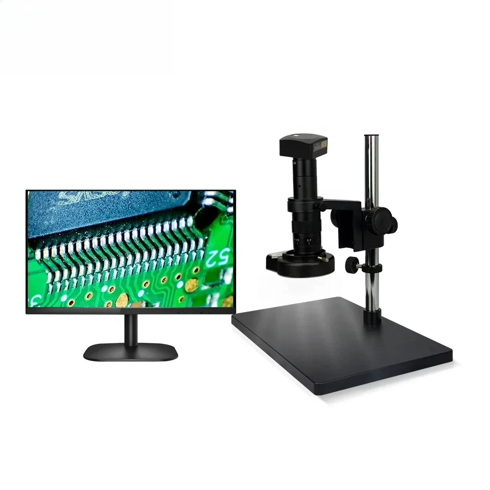 EOC E-U500 Digital Microscope with USB LCD Screen Optically Designed Monocular Mobile Repair 1-Year Warranty Metal Construction