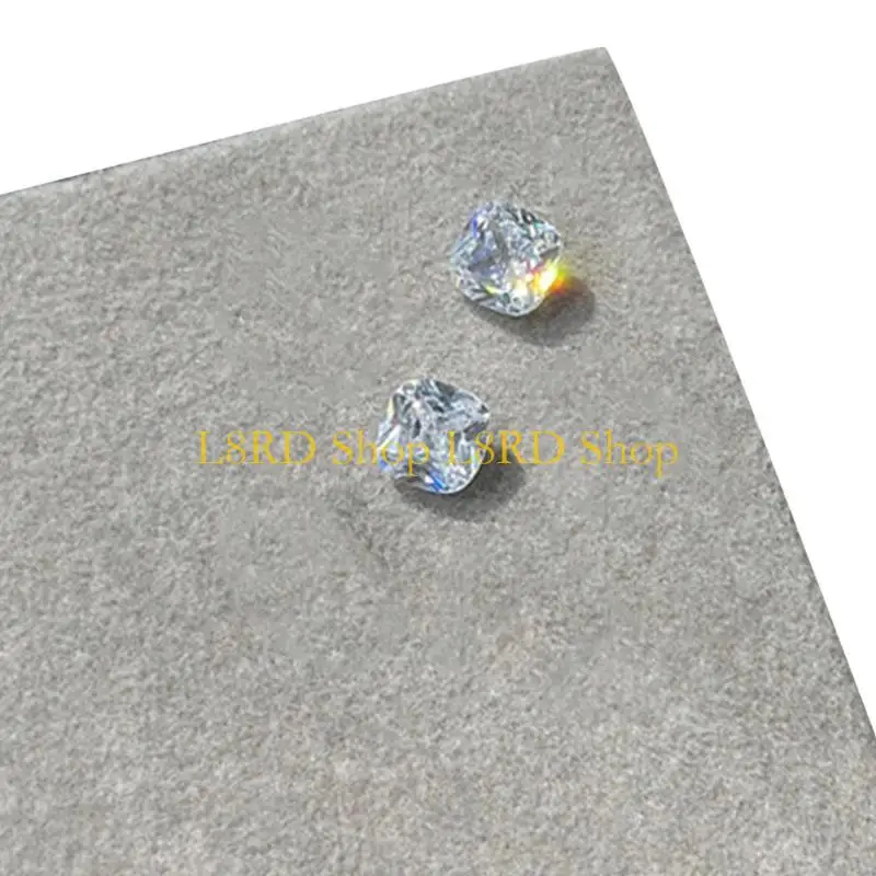 

L8RD 2X ногти Art Charms Fat Square Awnestones Nails Art Decorations