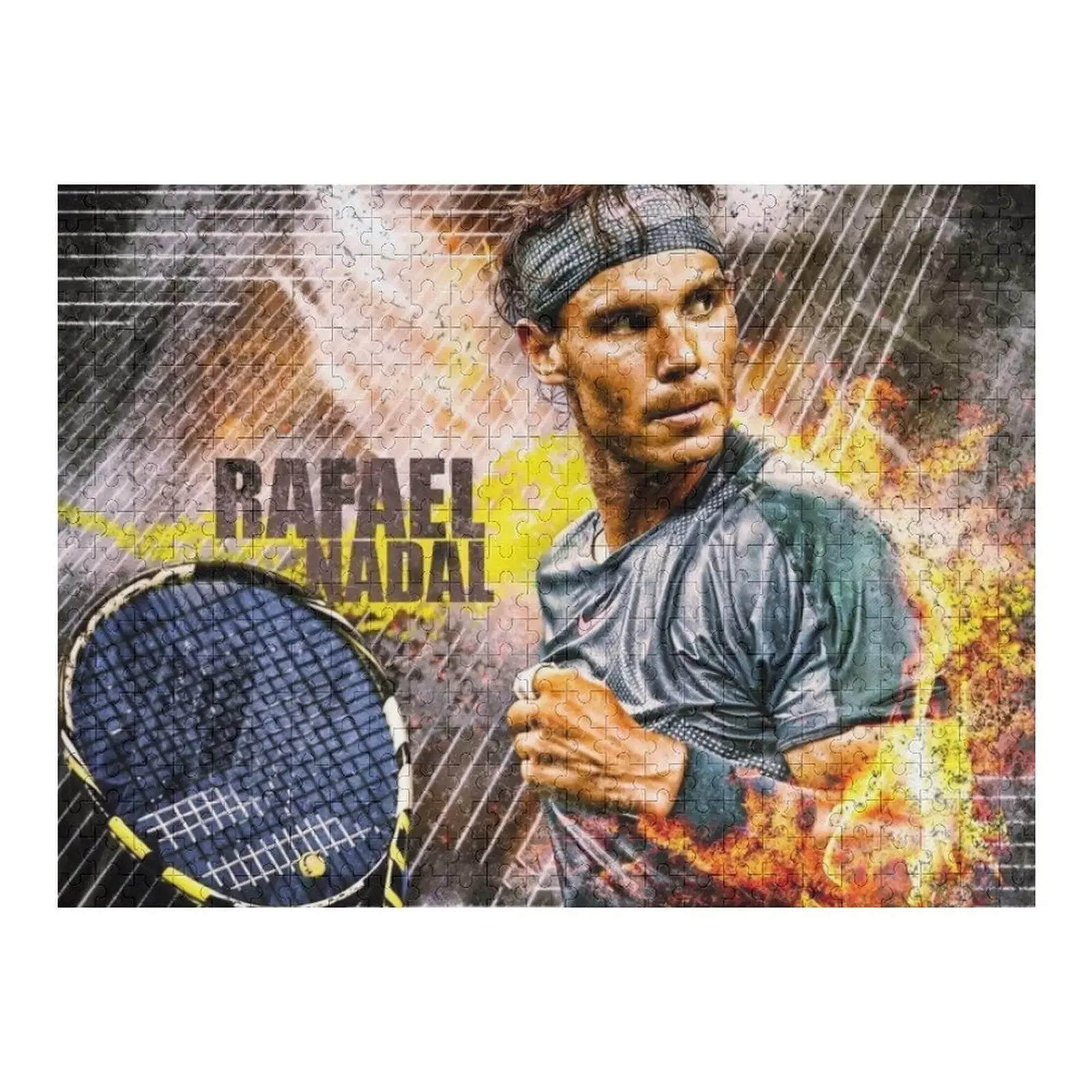 

Design Rafael Nadal Photo Jigsaw Puzzle Custom Kids Toy Personalized Gift Ideas Customizable Child Gift Puzzle