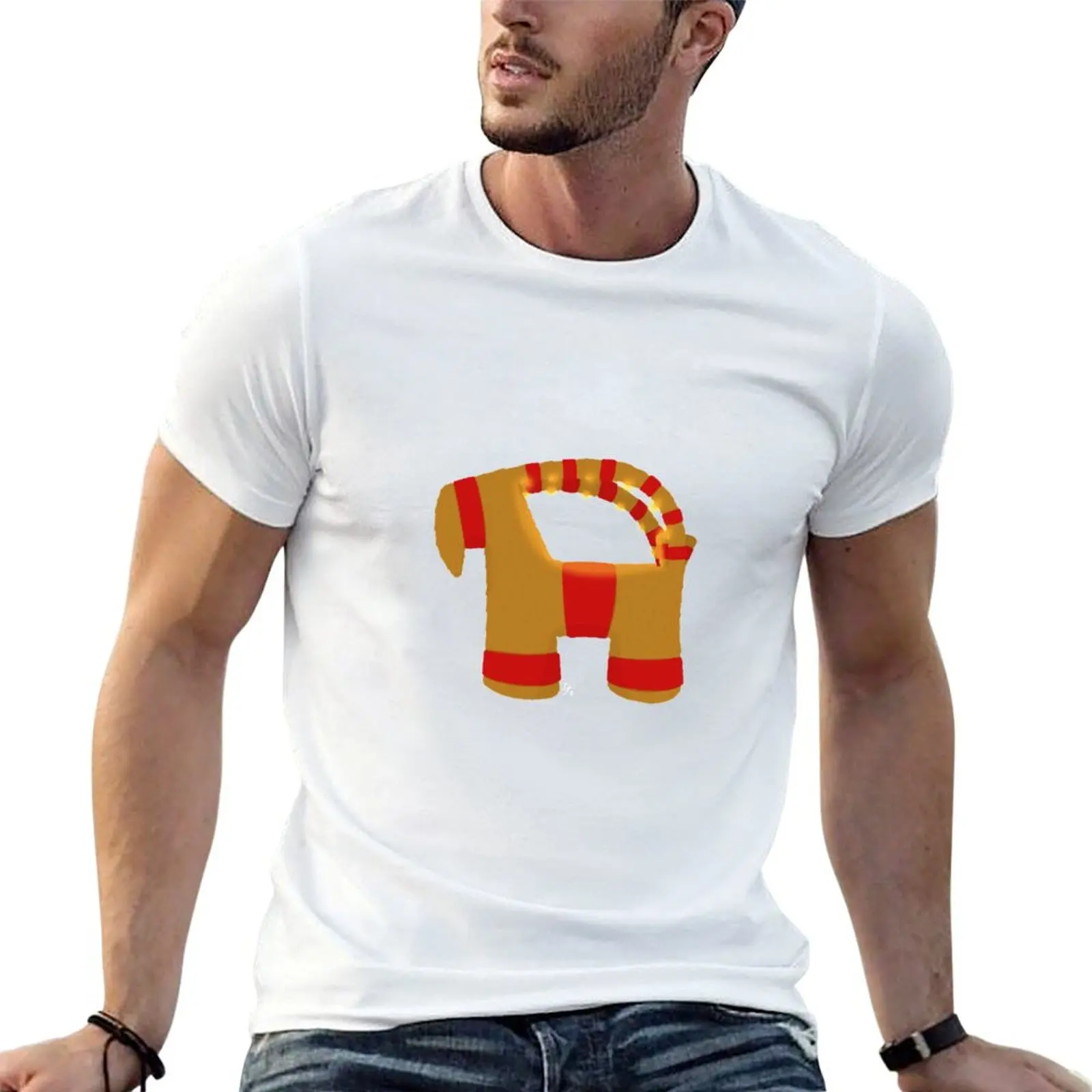 Gavlebocken / Gavle Goat (No Snow / No Fire) T-Shirt Fashion Casual Short Sleeve Top