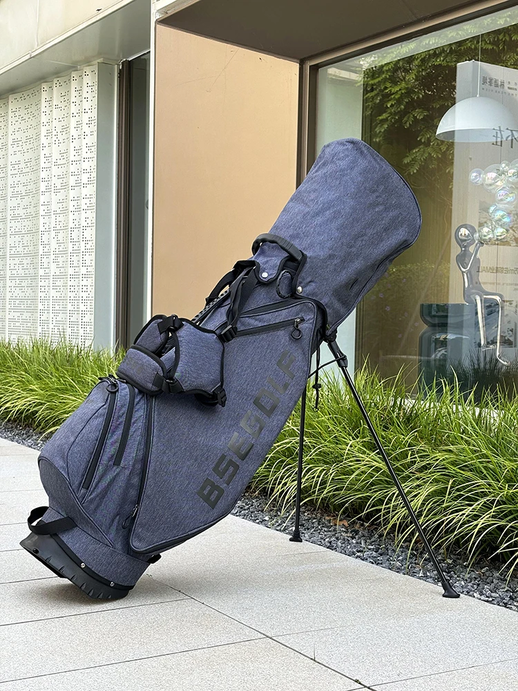 Ultraleichte Golf-Standbag, 5-Fach-Unterteilung Golfbag mit Doppel-Schultergurten, Verschleißfestes Wasserdichtes Nylon-Material – Detail 2