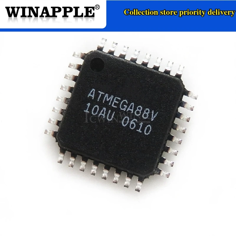AT90USB162-16AU AT90USB162 ATMEGA88-20AU ATMEGA88 ATMEGA88V-10AU ATMEGA88V MAX3421EEHJ MAX3421 TQFP-32