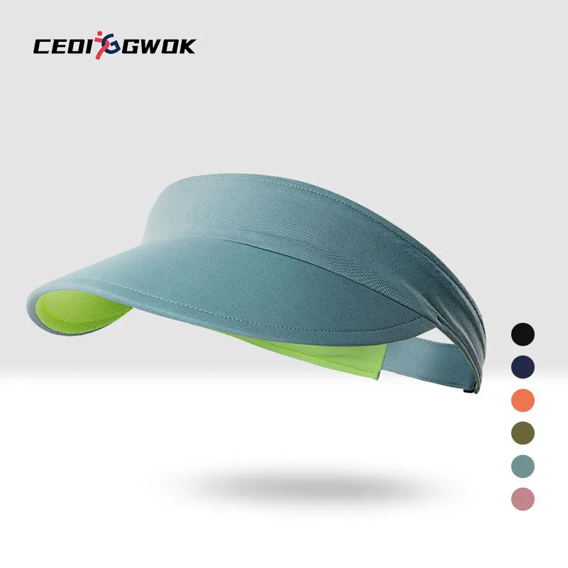 CEOI GWOK Supports Braces Breathable and Moisture-wicking Headband for Running Tennis Running Cap Tennis Cap Cycling Caps