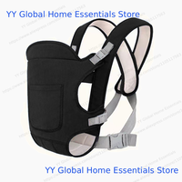 Versatile Baby Carrier Sling: 4-Way Front & Back Carrying Methods, Multifunctional Shoulder Sling for All Seasons Use