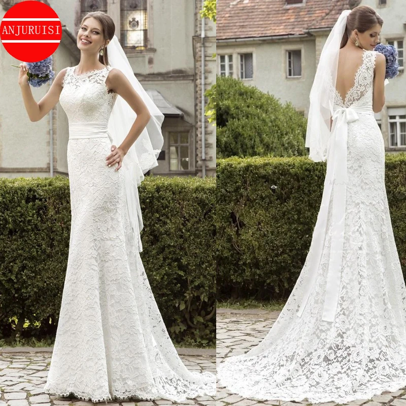 

Vintage Lace Mermaid Wedding Dresses For Women 2022 Bride Vestidos De Novia Sexy Suknia Ślubna Boda Abito Da Sposa Trouwjurk