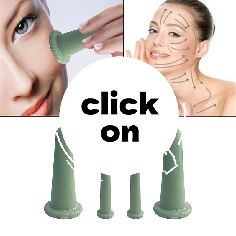 

Silicone Vacuum Cupping Massage Jars Anti Cellulite Massage Facial Suction Cups Face Neck Lift Skin Scraping Guasha Anti Wrinkle