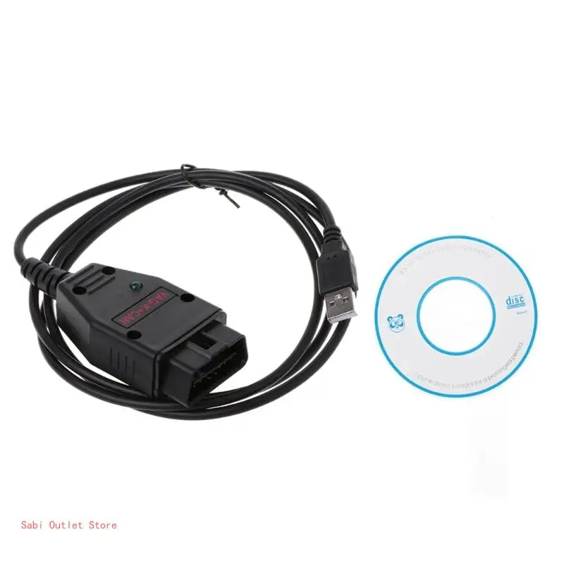 VAG-K+CAN 1.4 OBD2 Diagnostic Scanner Tool COM Cable