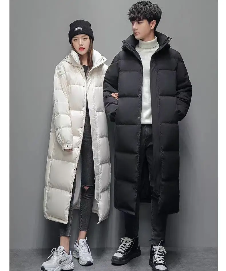 Long Parkas for Women Winter 2024 New Temperamental Coats Casual Oversized Jackets Coat Slim Casacos De Inverno Feminino D510