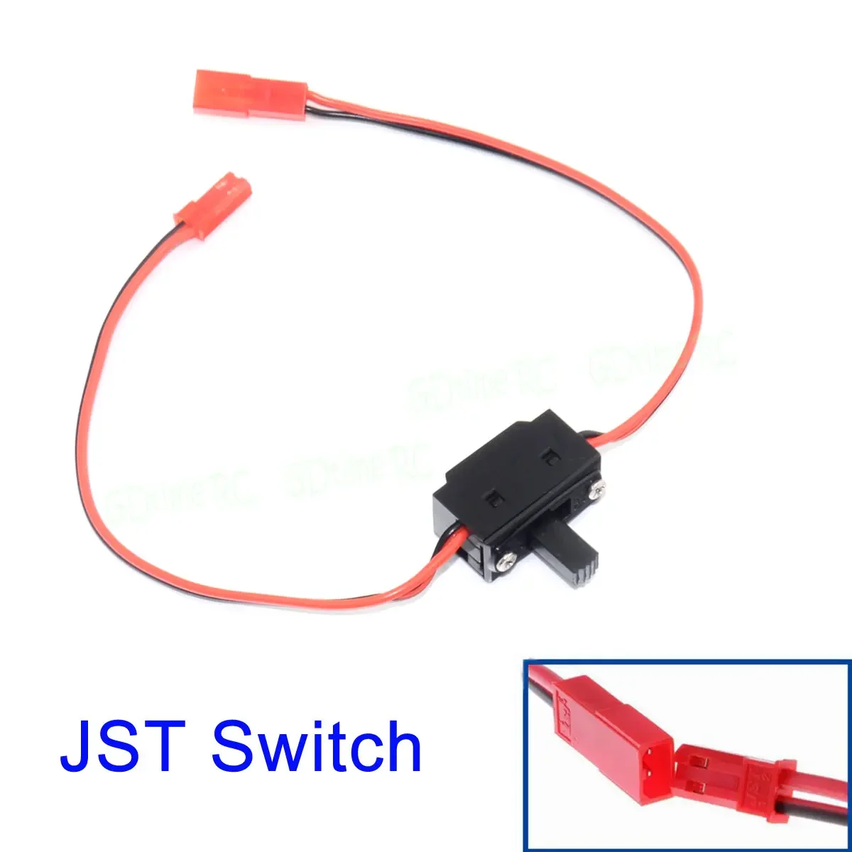 Receiver Power On / Off Battery LED Light RC Switch With JST Connecter Cable for RC Aircraft Drone Quadcopter FPV Model Car Boat